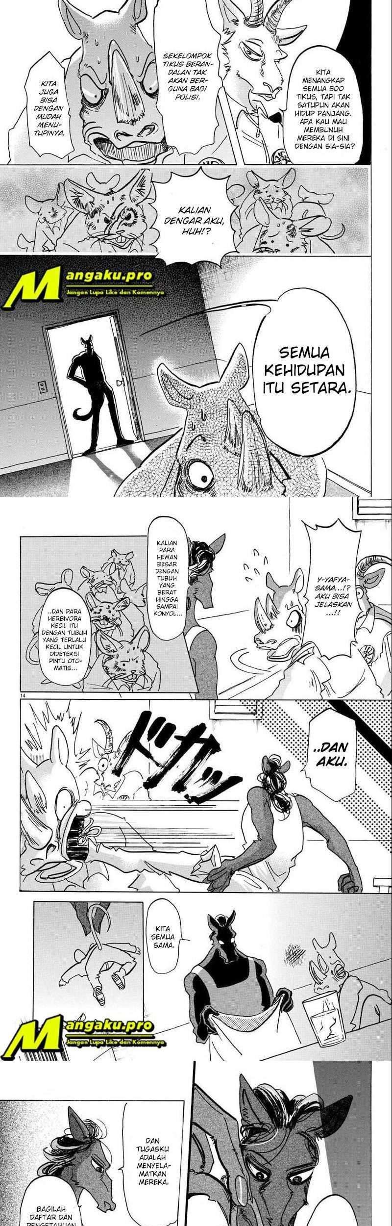 Beastars Chapter 138 - halaman 8