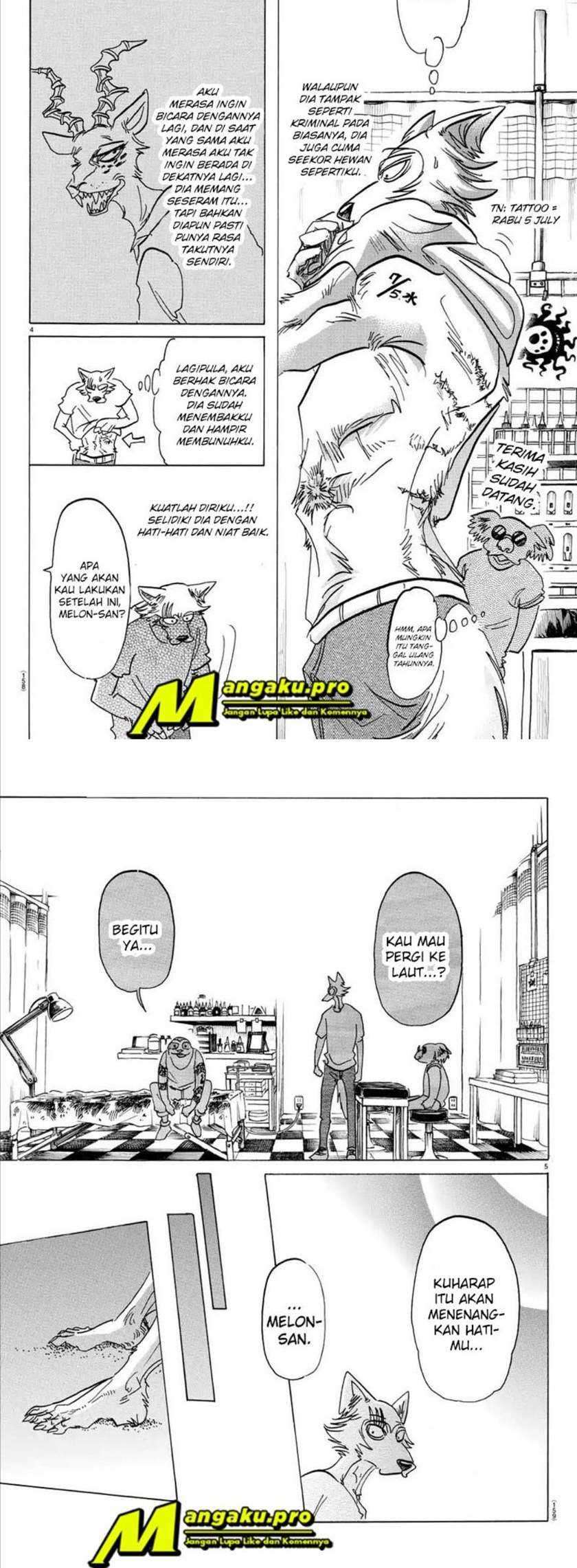 Beastars Chapter 140 - halaman 3