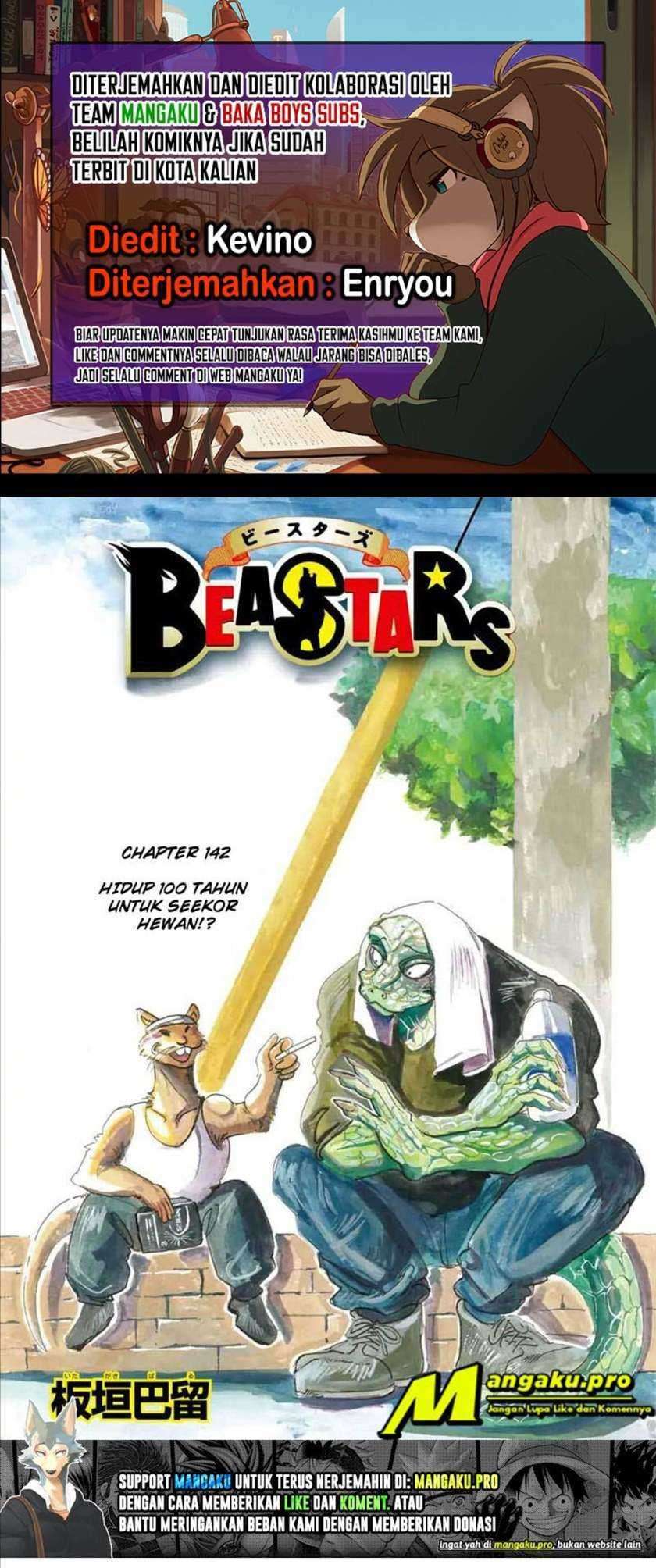 Beastars Chapter 142 - halaman 1