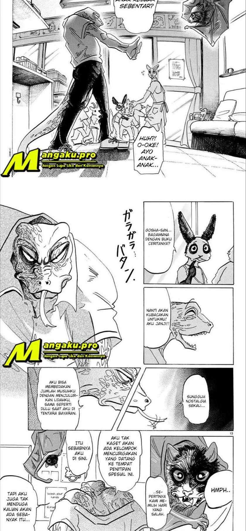 Beastars Chapter 142 - halaman 9