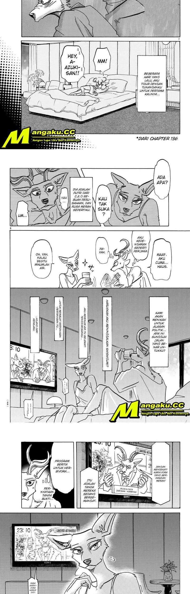 Beastars Chapter 143 - halaman 5