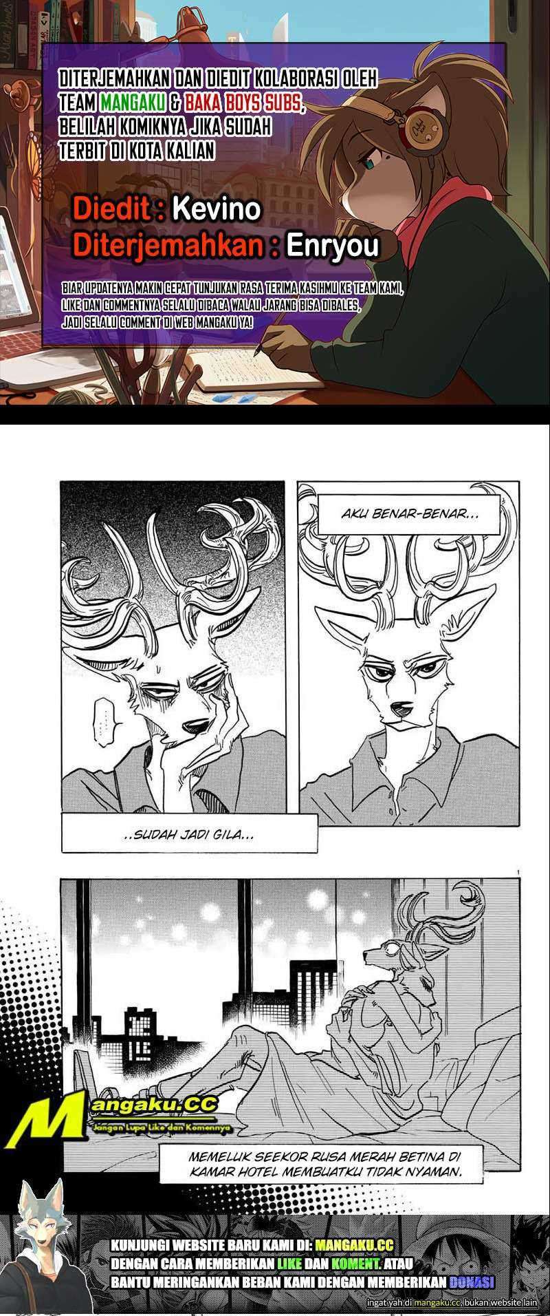 Beastars Chapter 144 - halaman 1