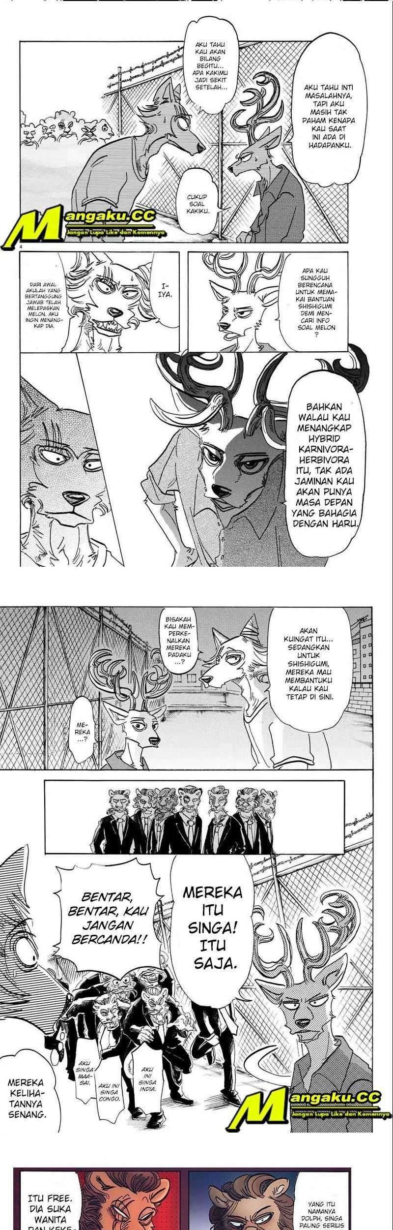 Beastars Chapter 144 - halaman 3