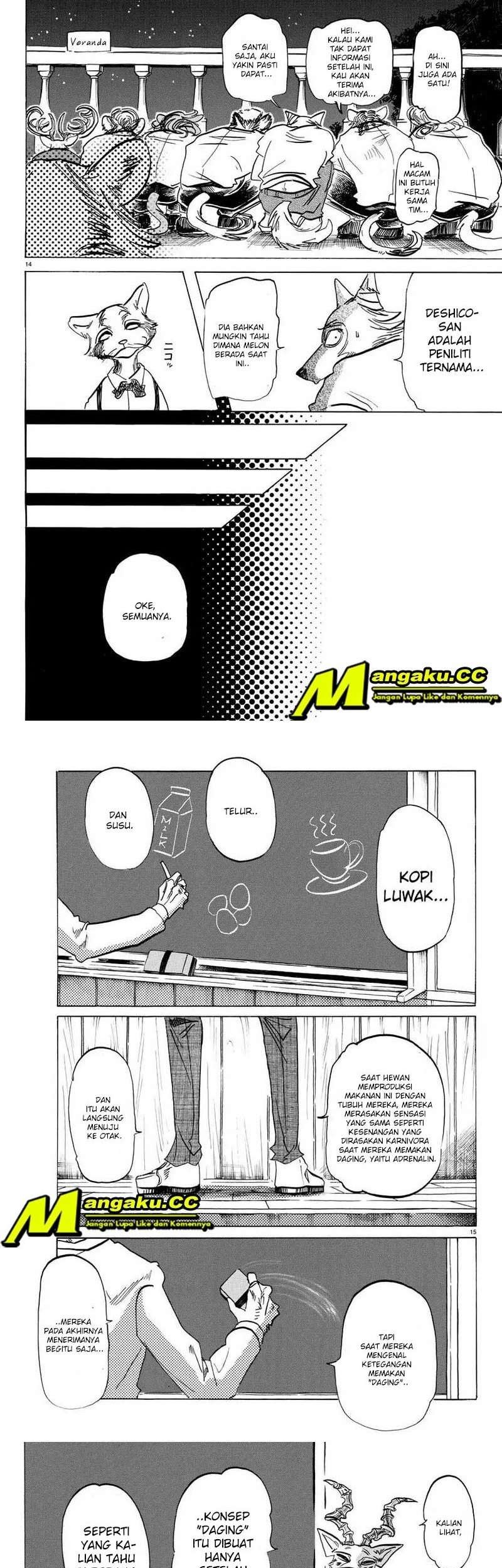 Beastars Chapter 145 - halaman 13