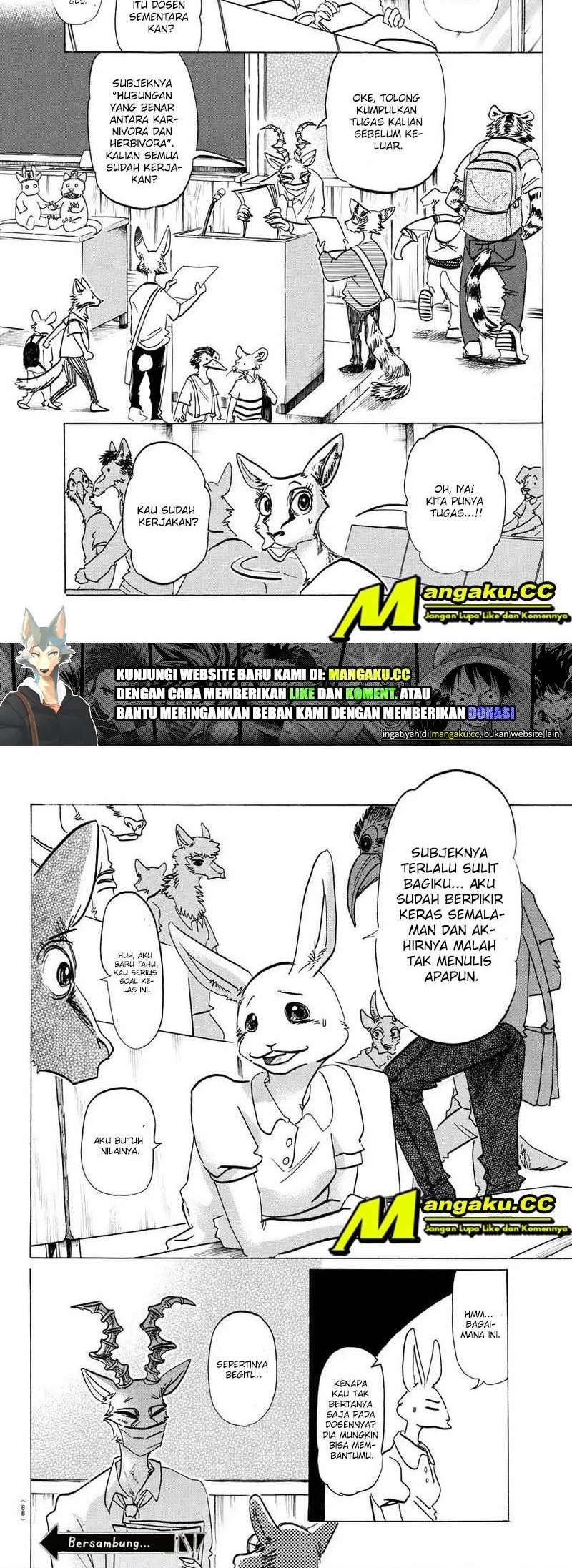 Beastars Chapter 145 - halaman 17