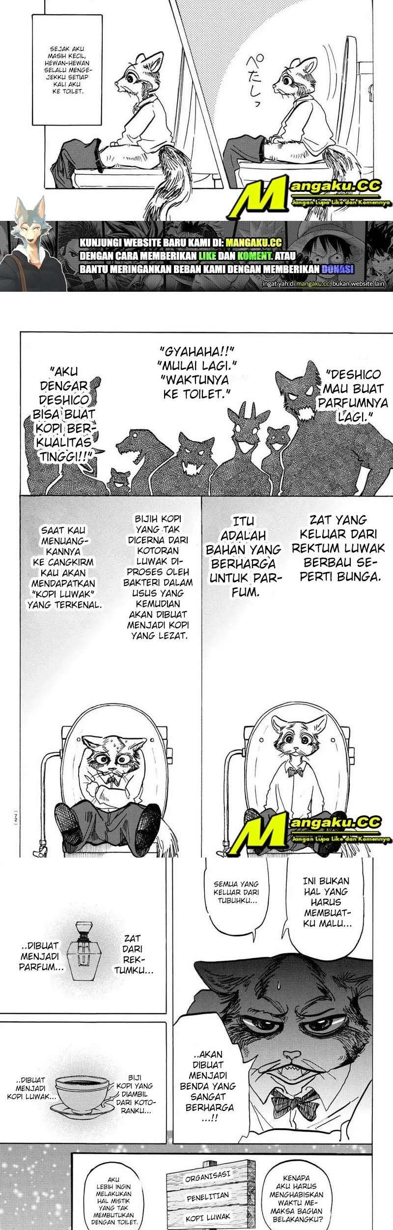 Beastars Chapter 145 - halaman 5