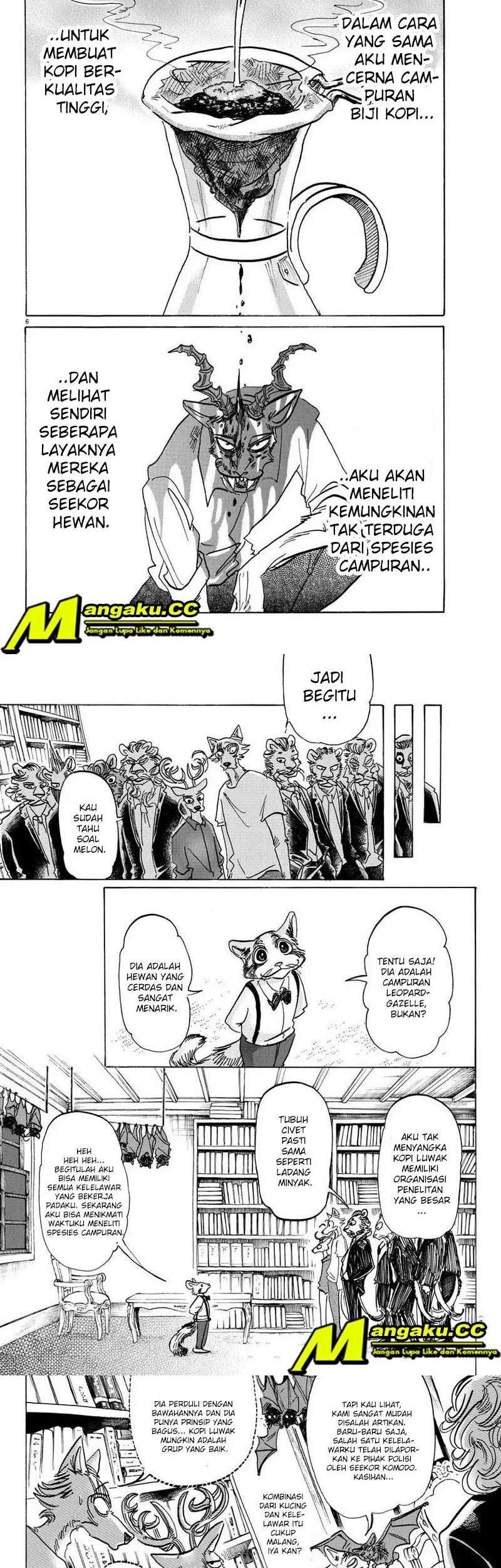 Beastars Chapter 145 - halaman 7