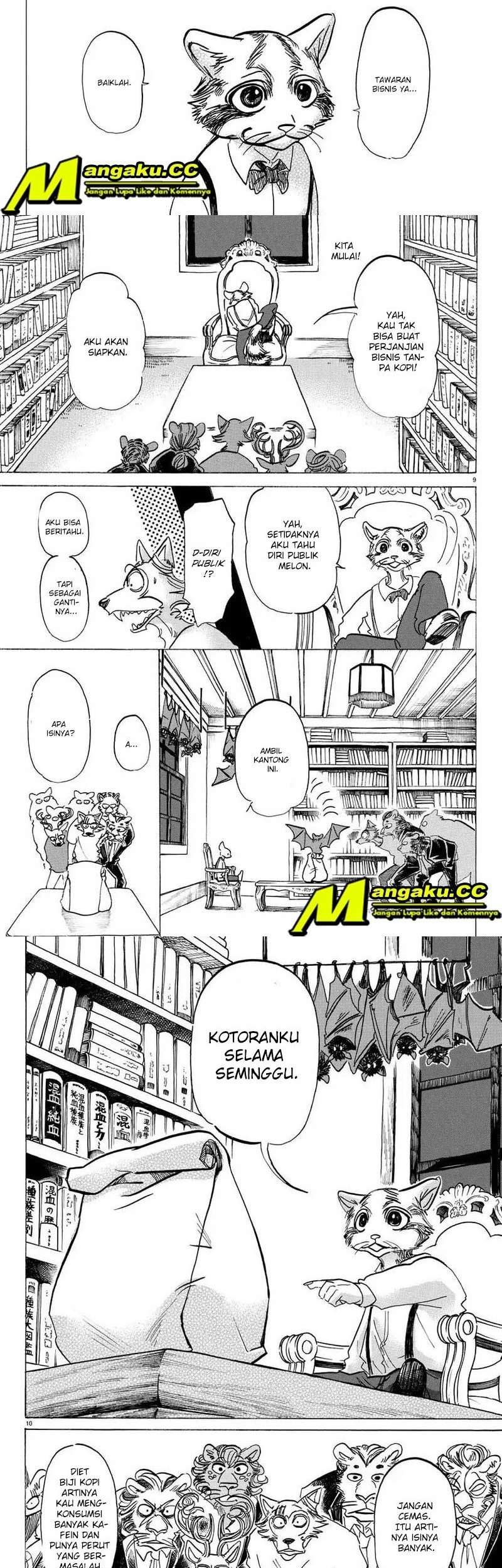Beastars Chapter 145 - halaman 9