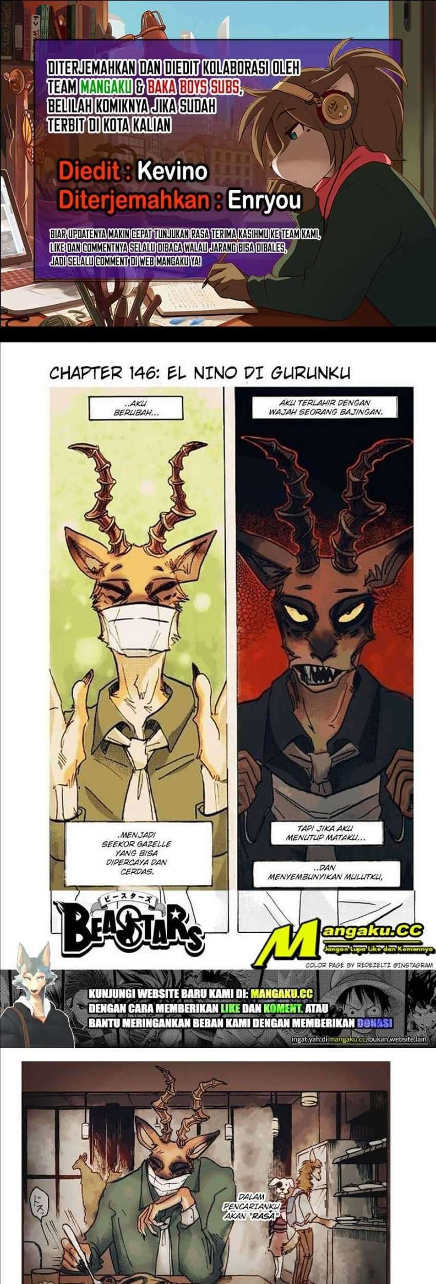 Beastars Chapter 146 - halaman 1