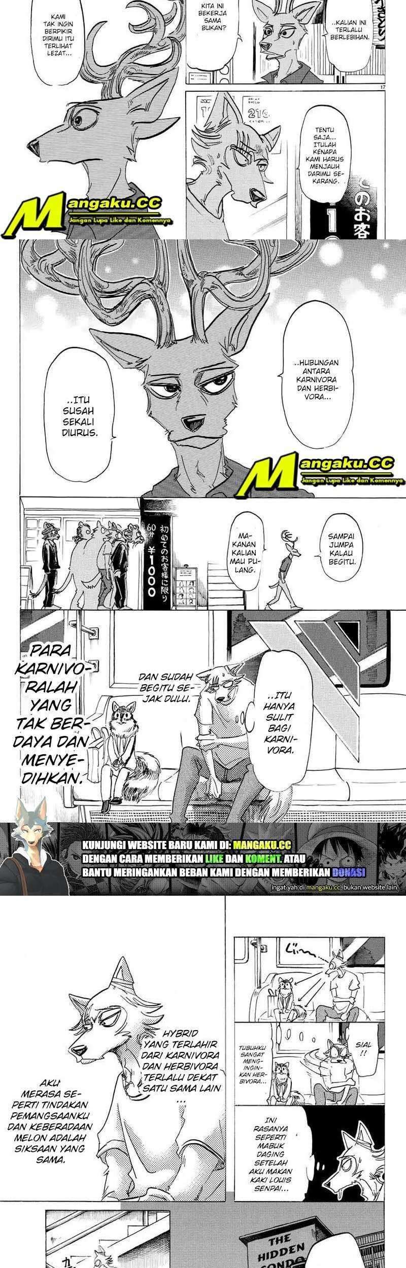 Beastars Chapter 147 - halaman 15