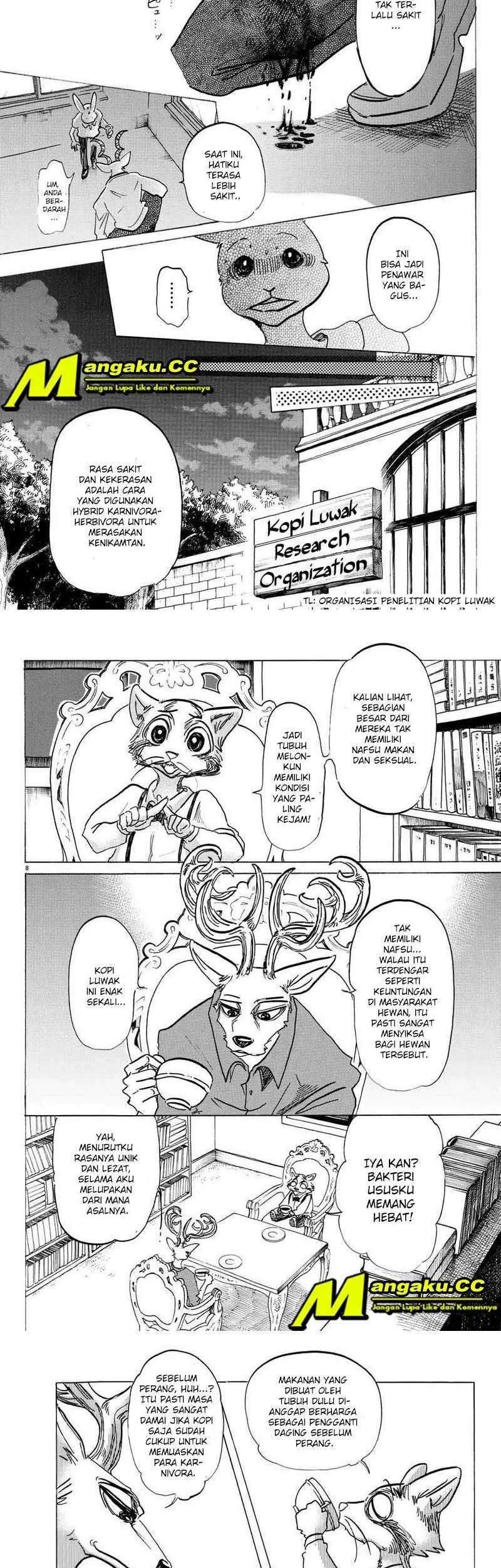 Beastars Chapter 147 - halaman 7