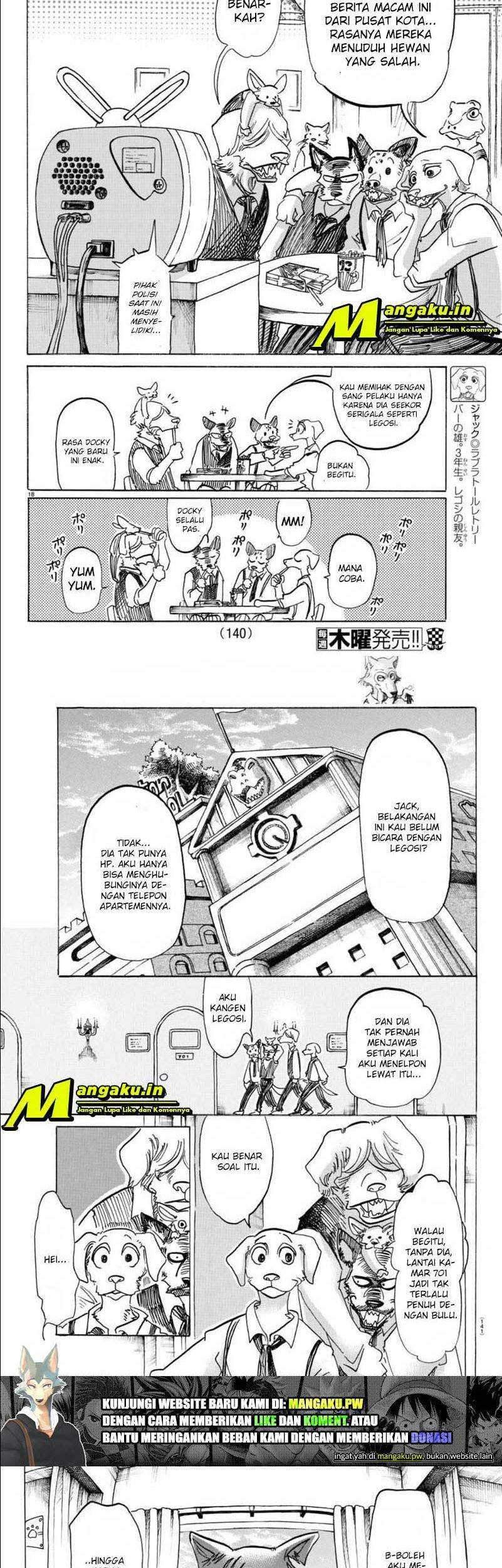 Beastars Chapter 151 - halaman 12