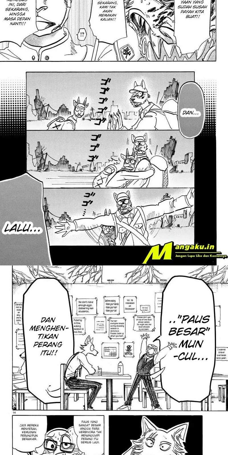 Beastars Chapter 154 - halaman 8