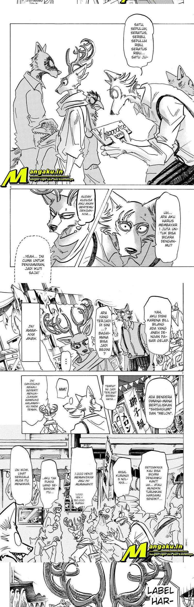 Beastars Chapter 158 - halaman 5