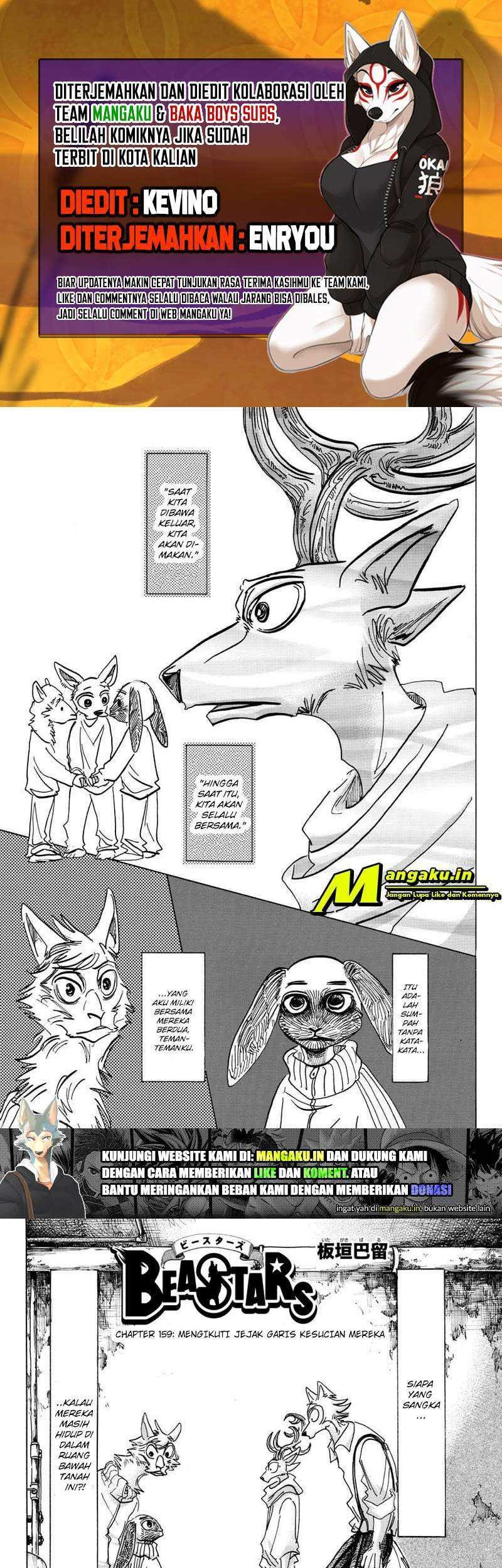 Beastars Chapter 159 - halaman 1