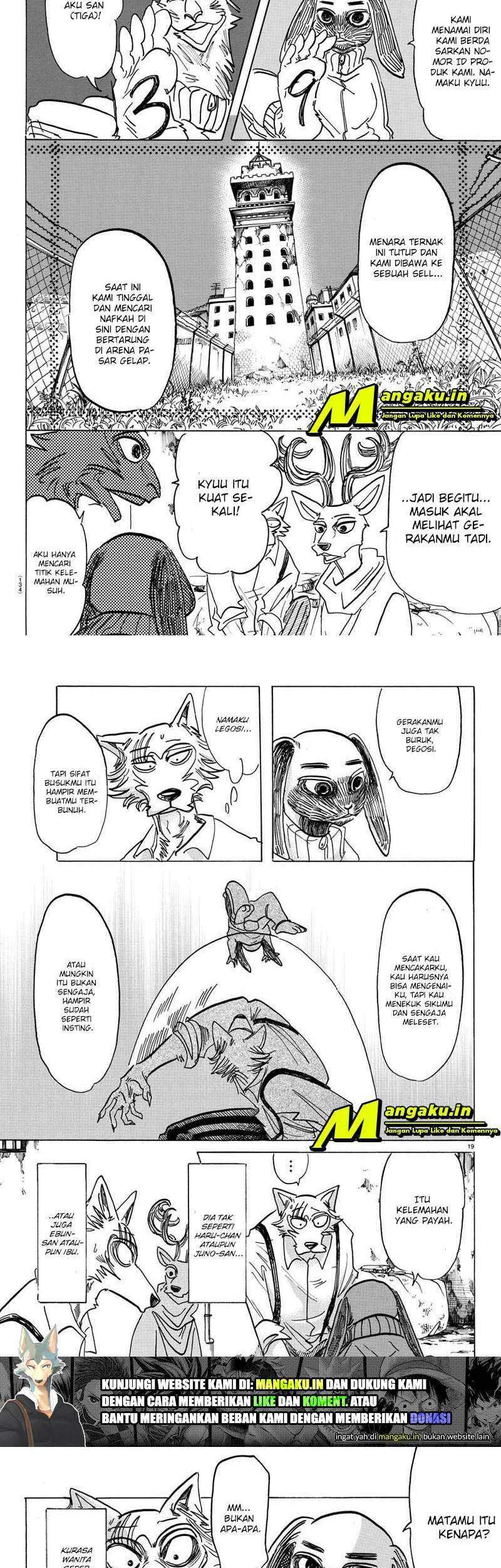 Beastars Chapter 159 - halaman 11