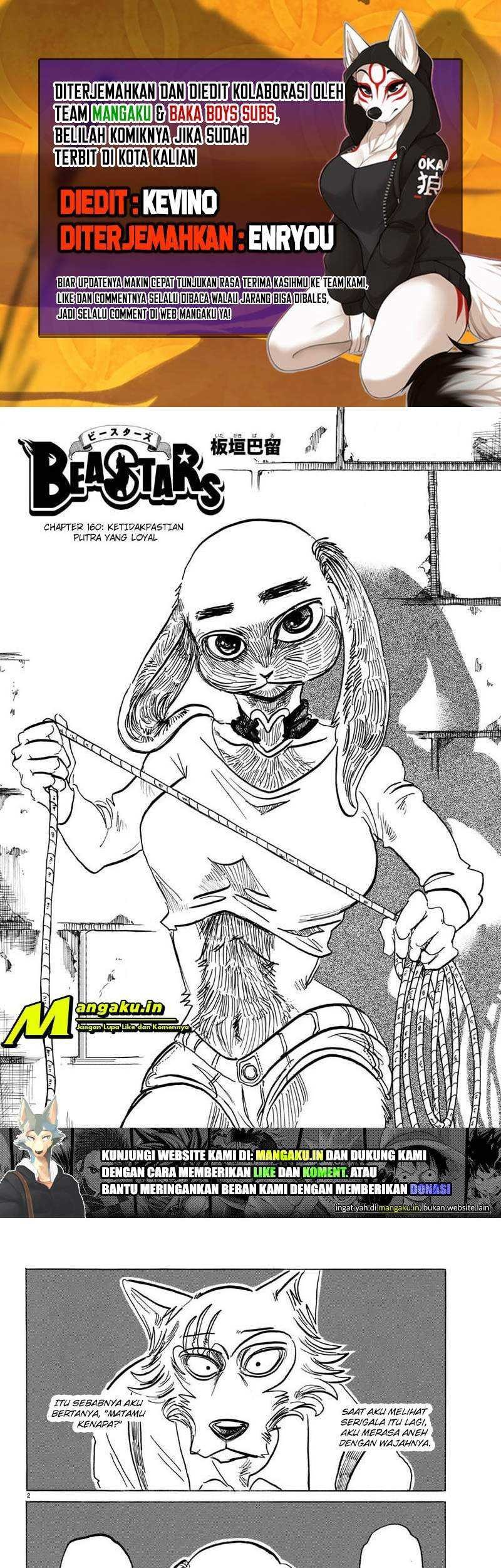 Beastars Chapter 160 - halaman 1