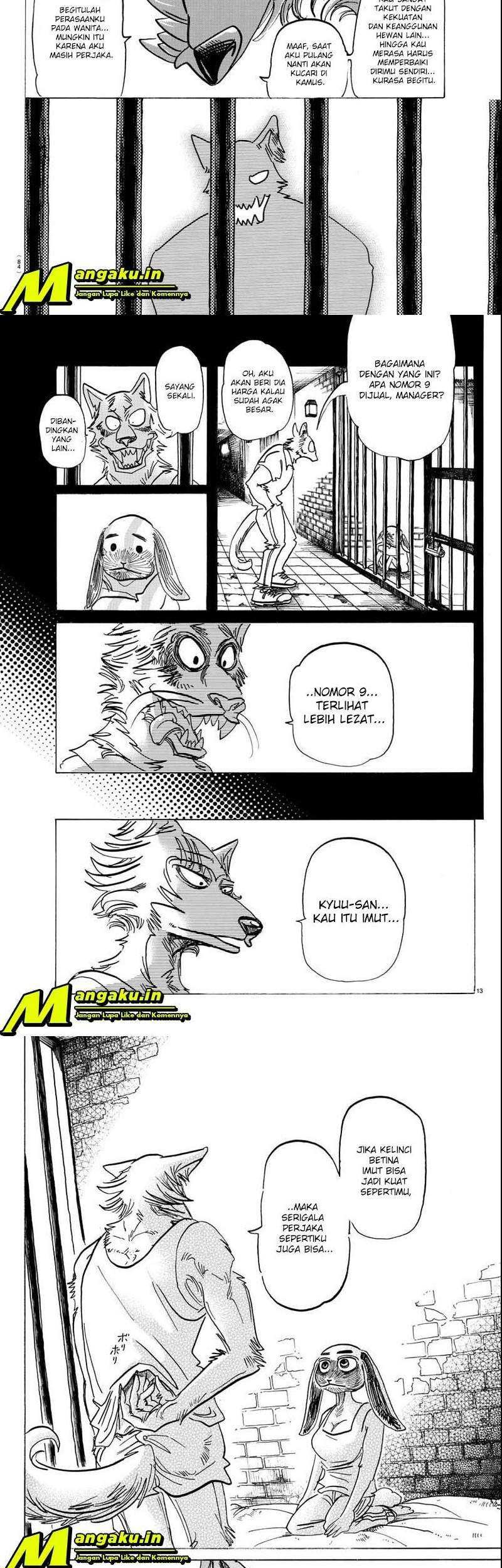 Beastars Chapter 161 - halaman 9