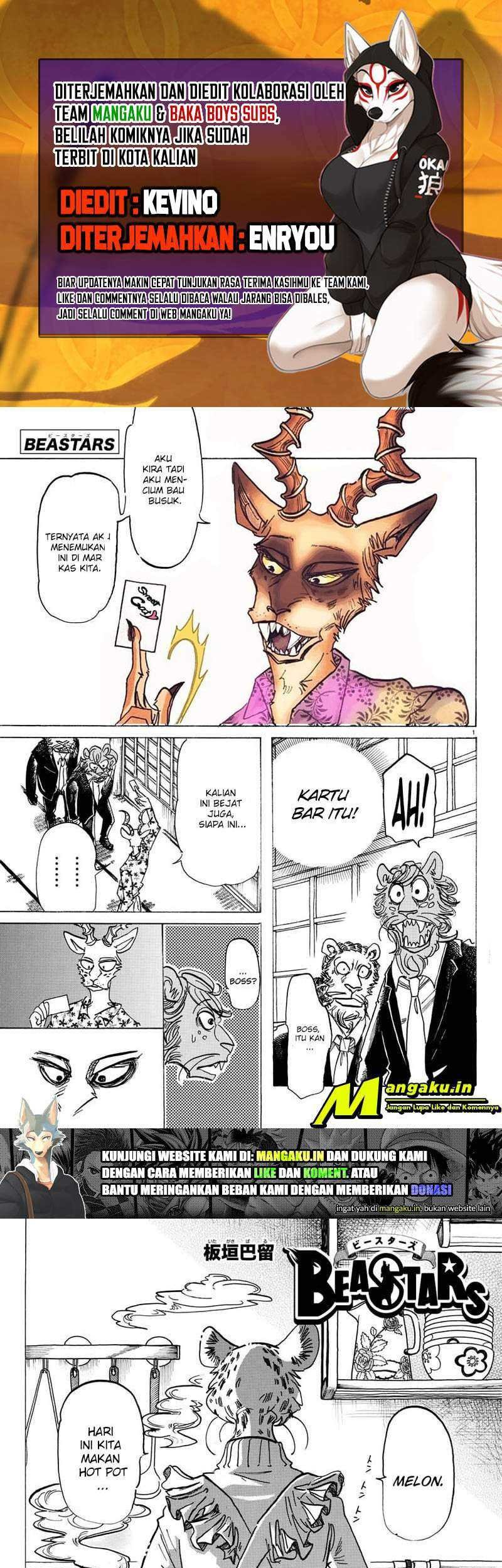 Beastars Chapter 162 - halaman 1