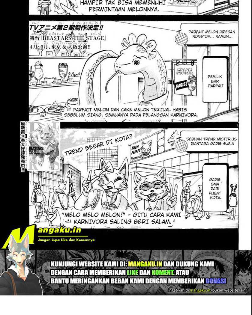 Beastars Chapter 164 - halaman 2