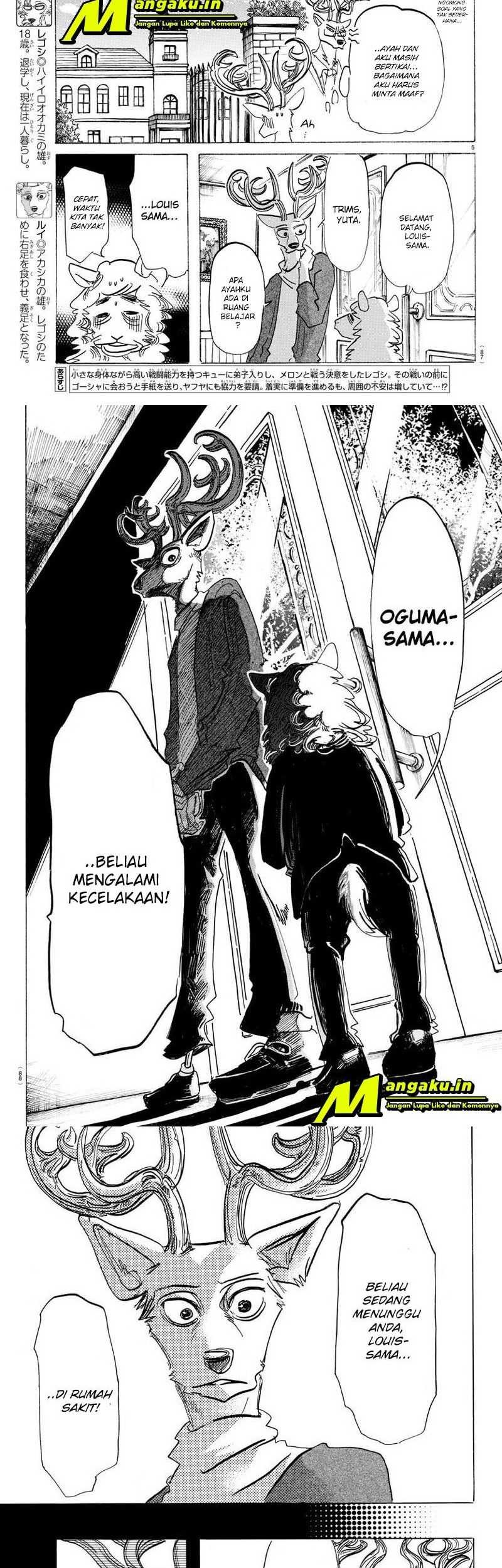 Beastars Chapter 165 - halaman 5