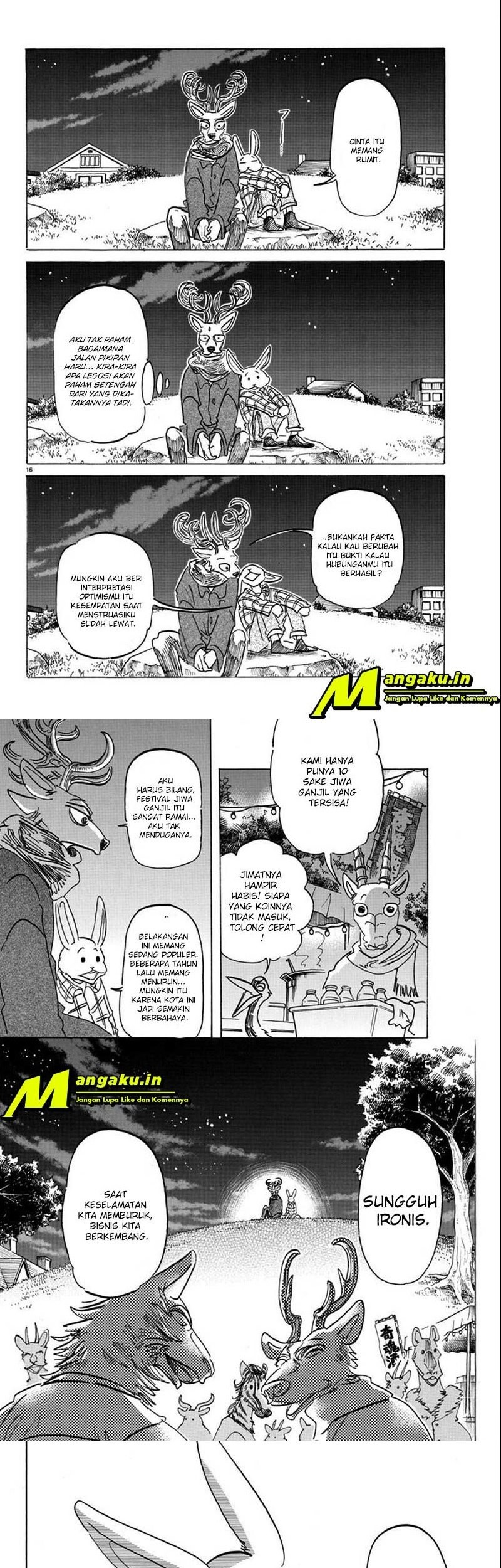 Beastars Chapter 166 - halaman 12