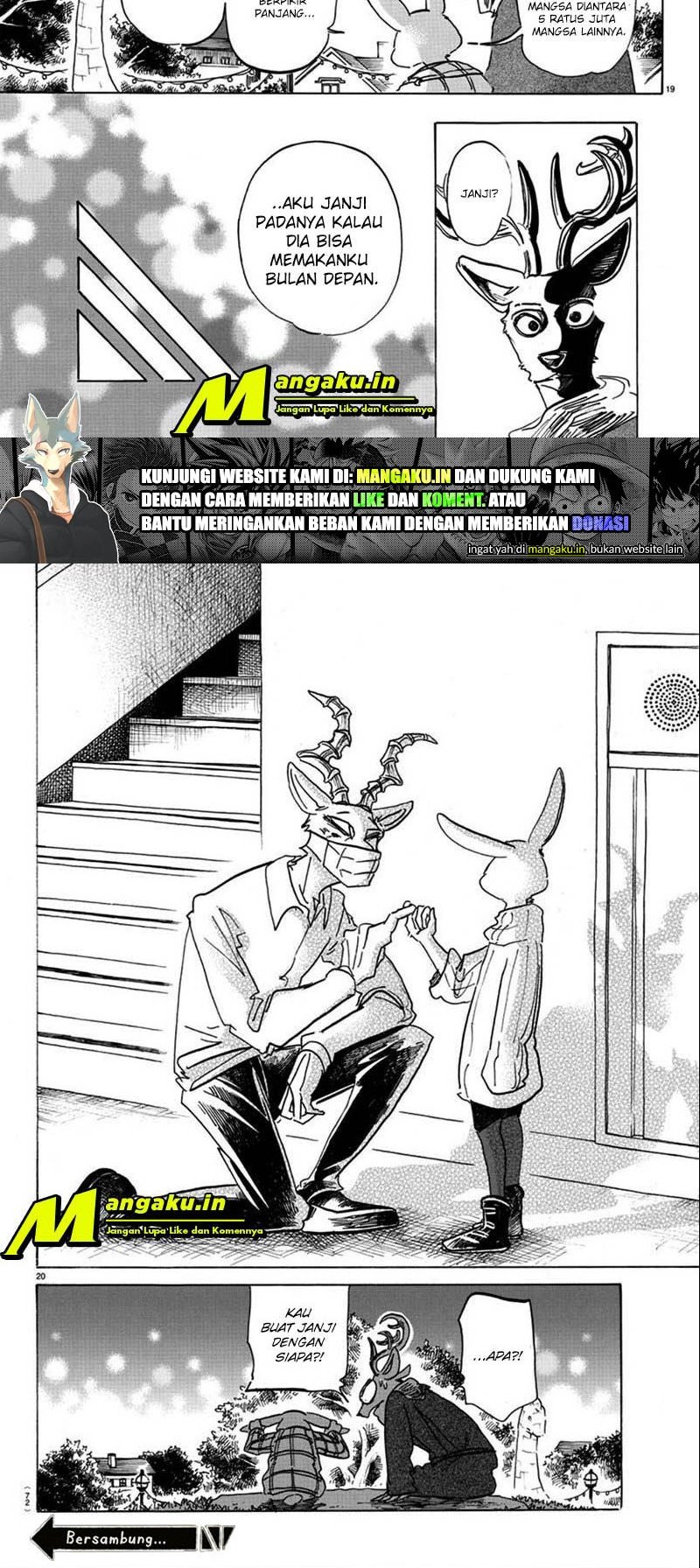 Beastars Chapter 166 - halaman 14