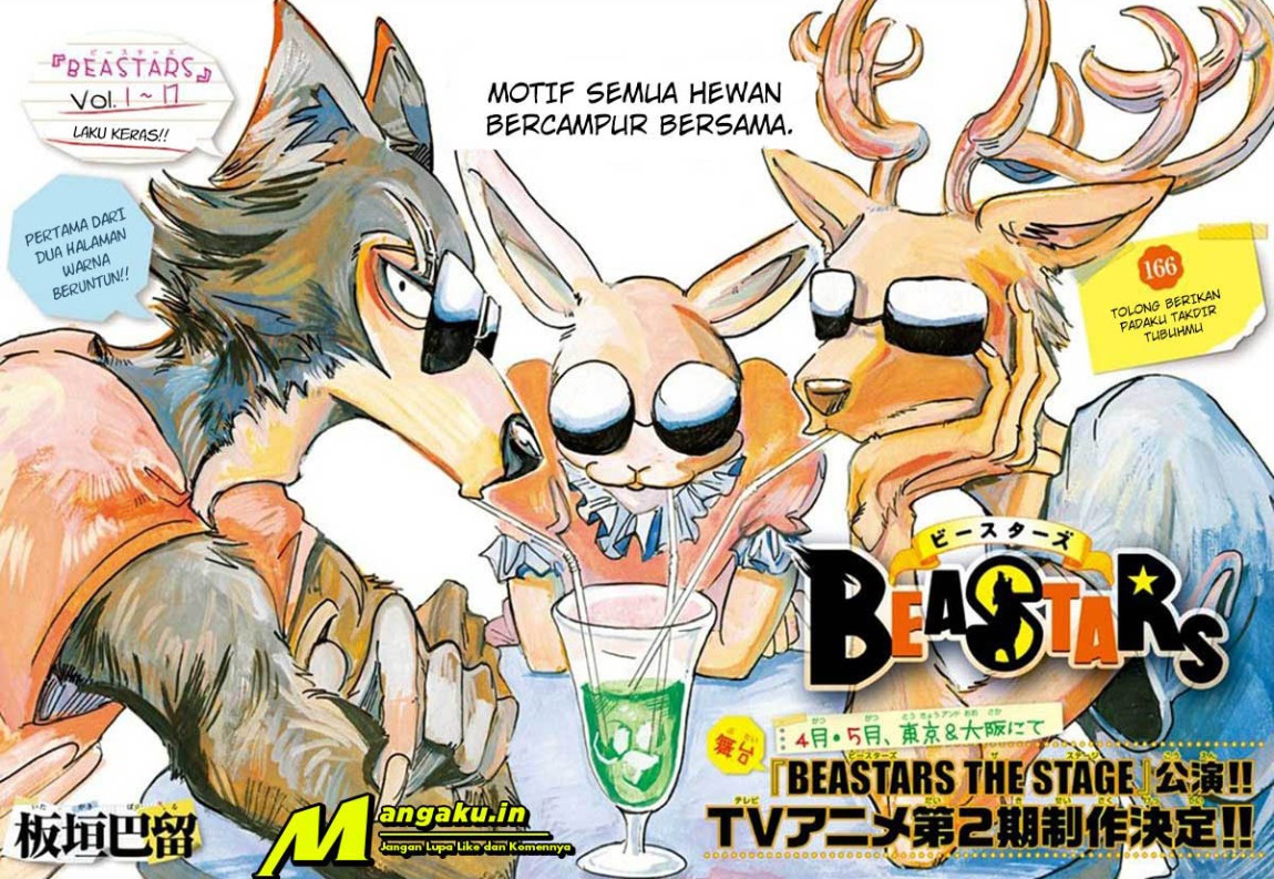 Beastars Chapter 166 - halaman 2