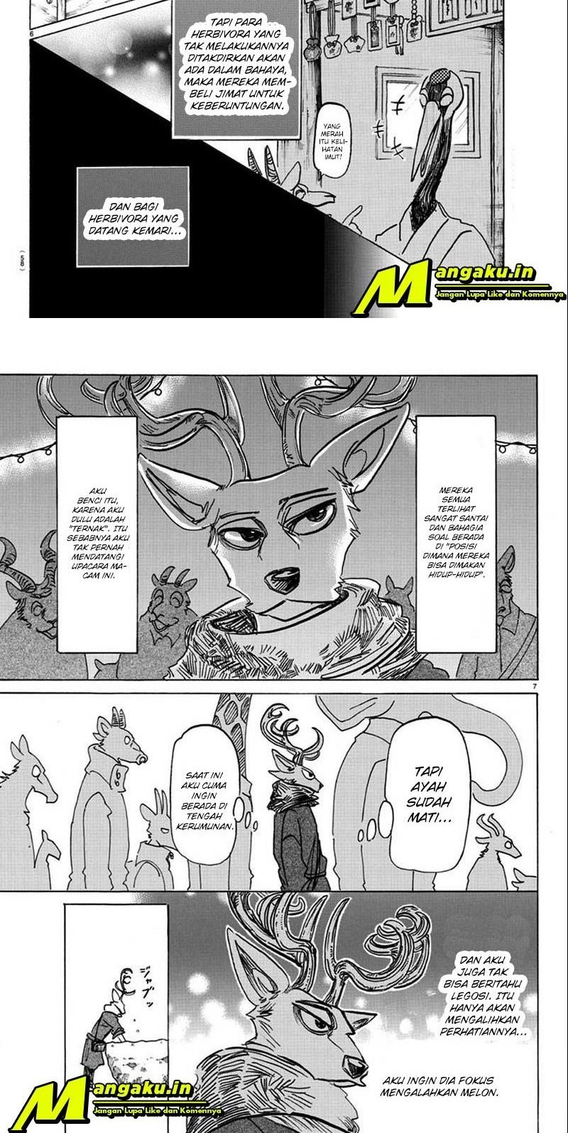 Beastars Chapter 166 - halaman 6