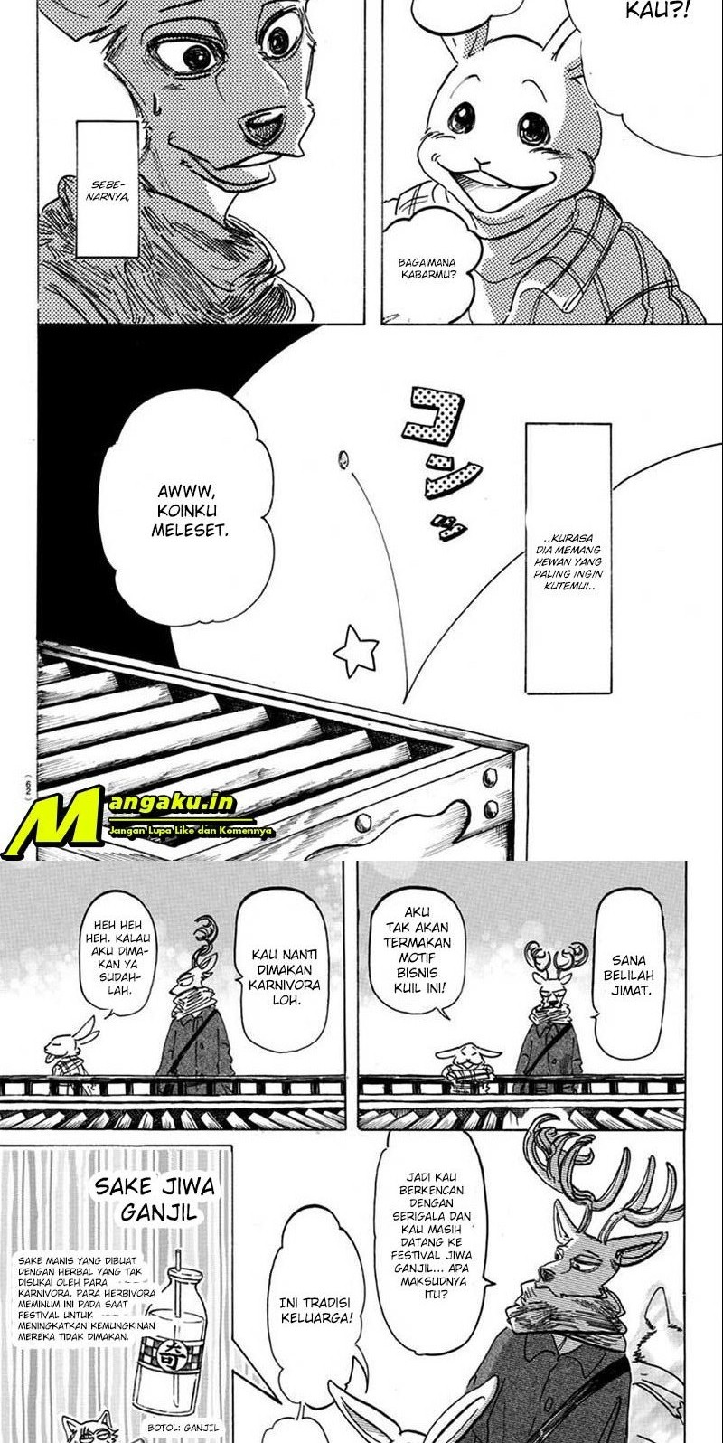 Beastars Chapter 166 - halaman 8