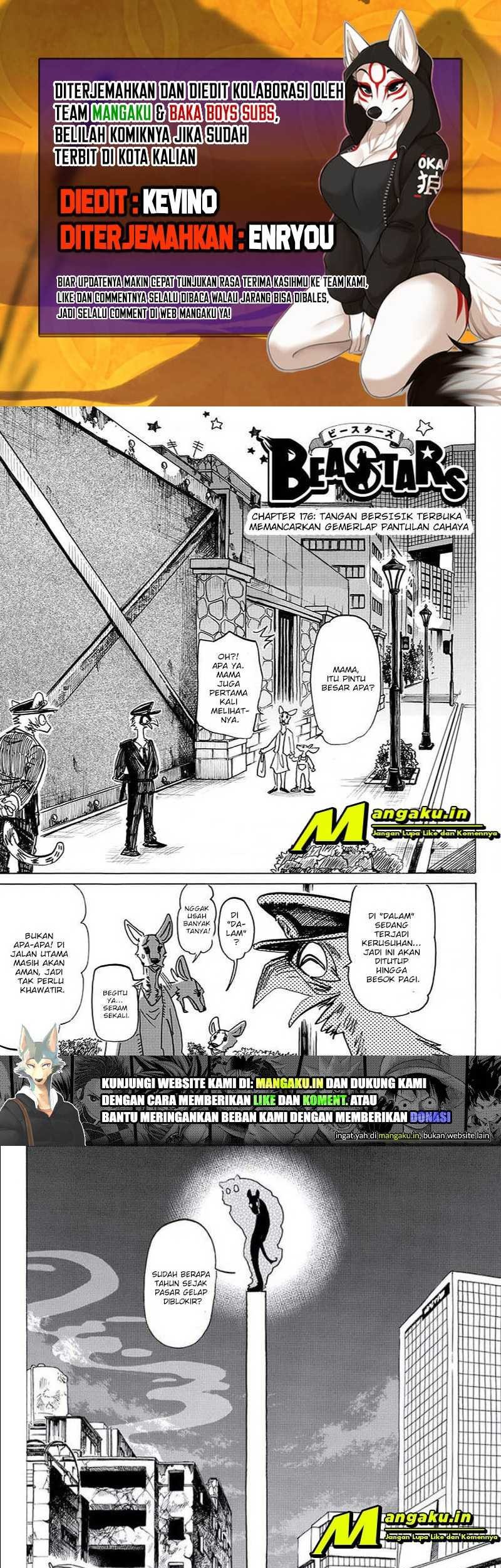 Beastars Chapter 176 - halaman 1