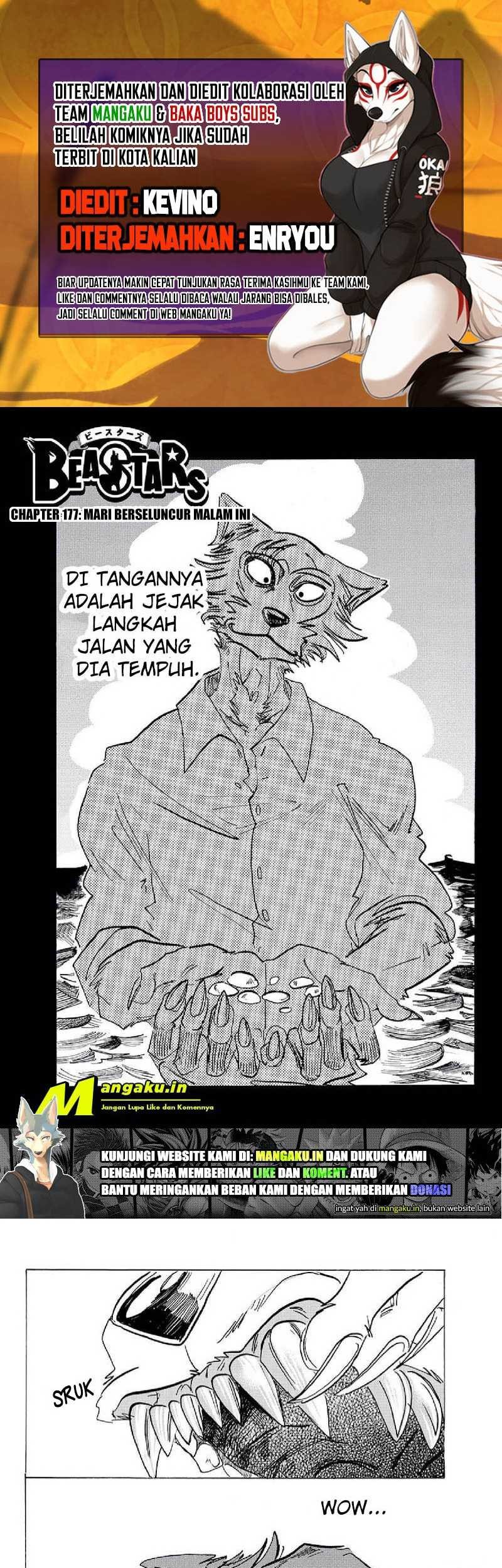 Beastars Chapter 177 - halaman 1