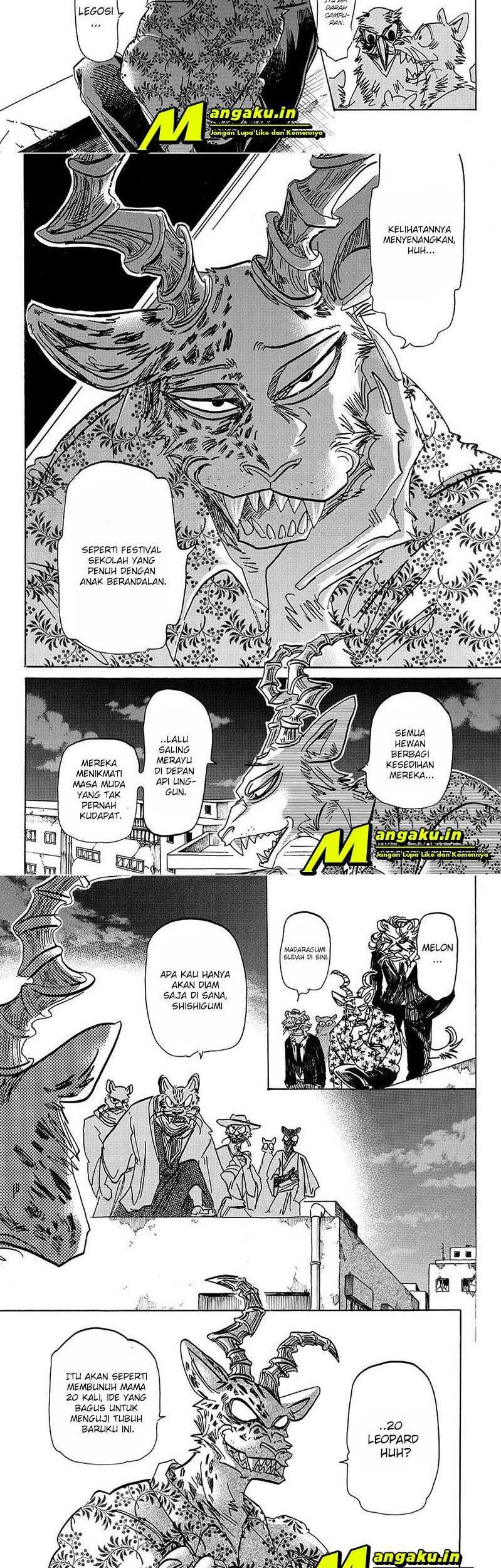 Beastars Chapter 179 - halaman 3
