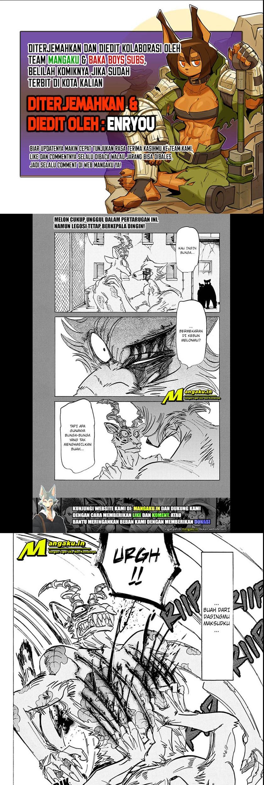Beastars Chapter 185 - halaman 1