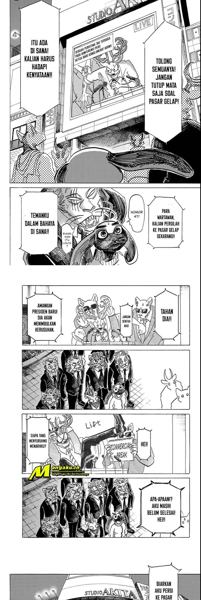 Beastars Chapter 185 - halaman 9