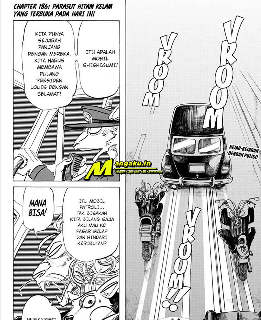 Beastars Chapter 186 - halaman 3