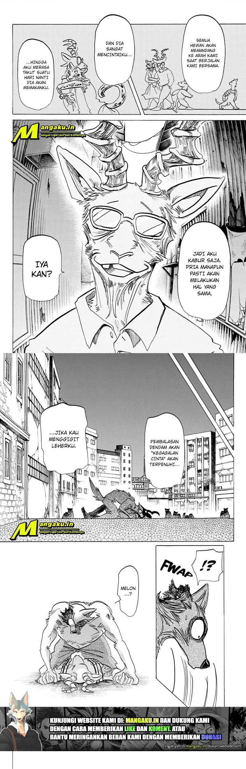 Beastars Chapter 188 - halaman 11