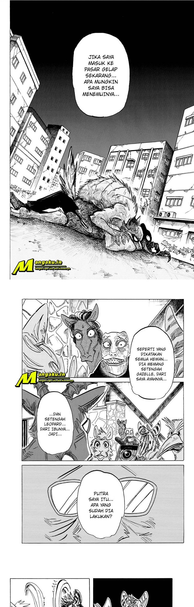 Beastars Chapter 188 - halaman 3