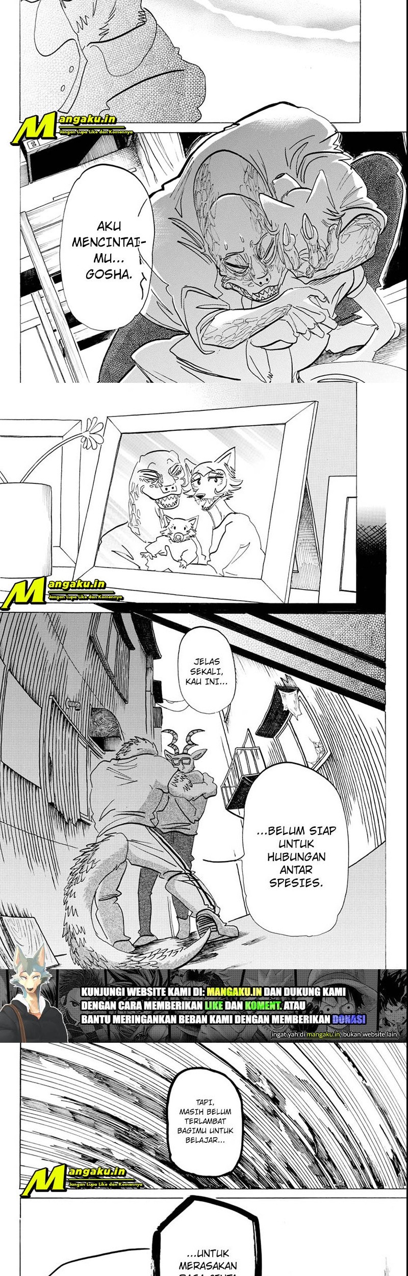 Beastars Chapter 189 - halaman 10