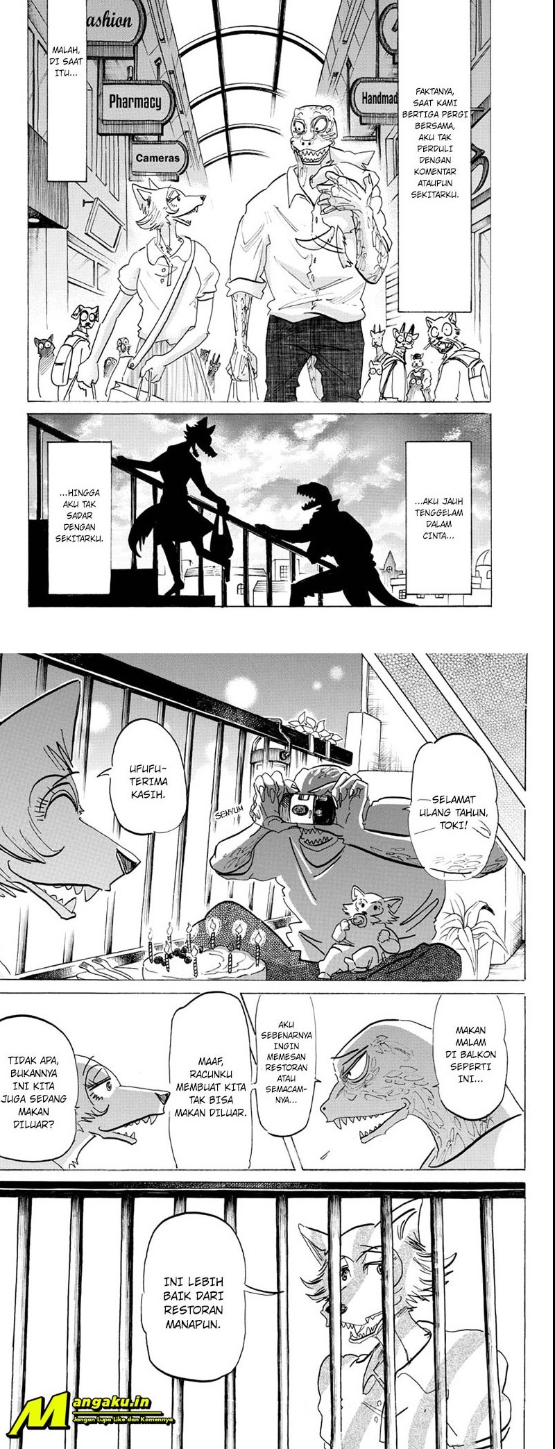 Beastars Chapter 189 - halaman 6