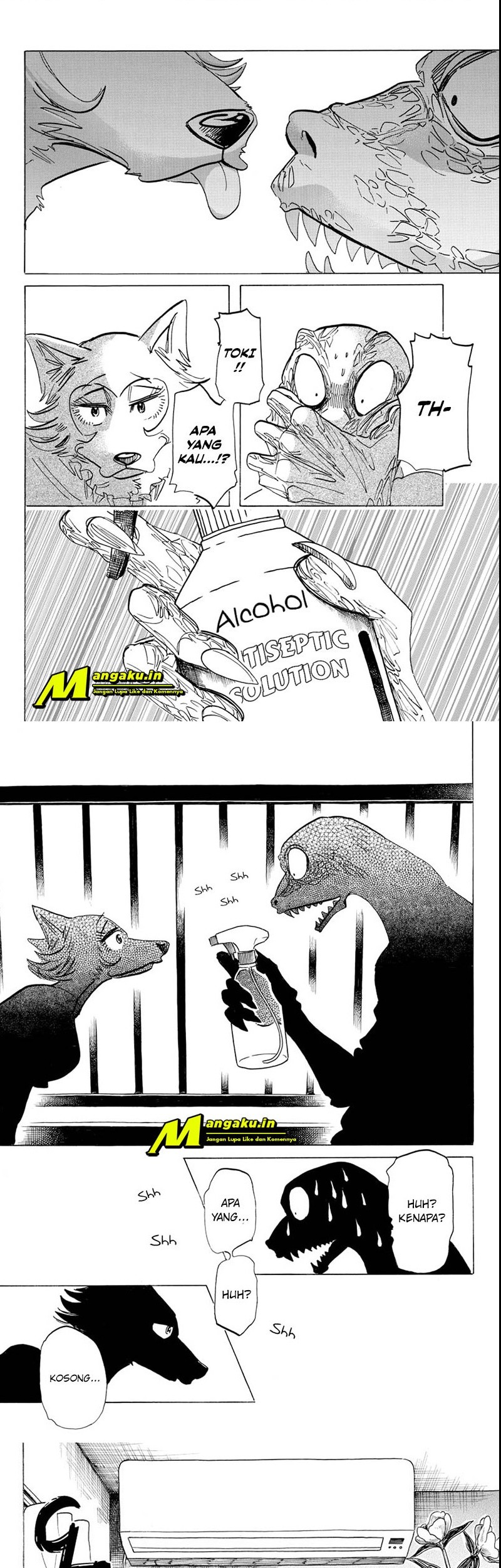 Beastars Chapter 189 - halaman 8