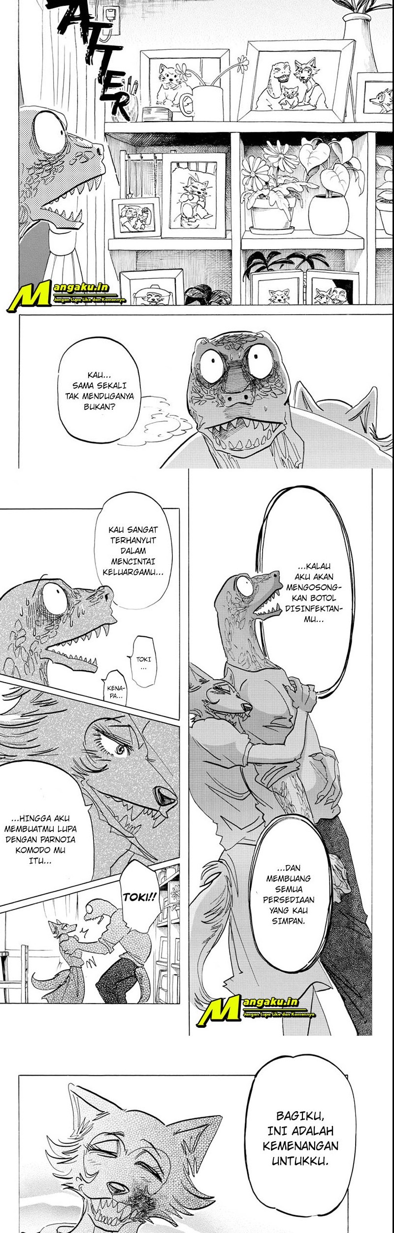 Beastars Chapter 189 - halaman 9