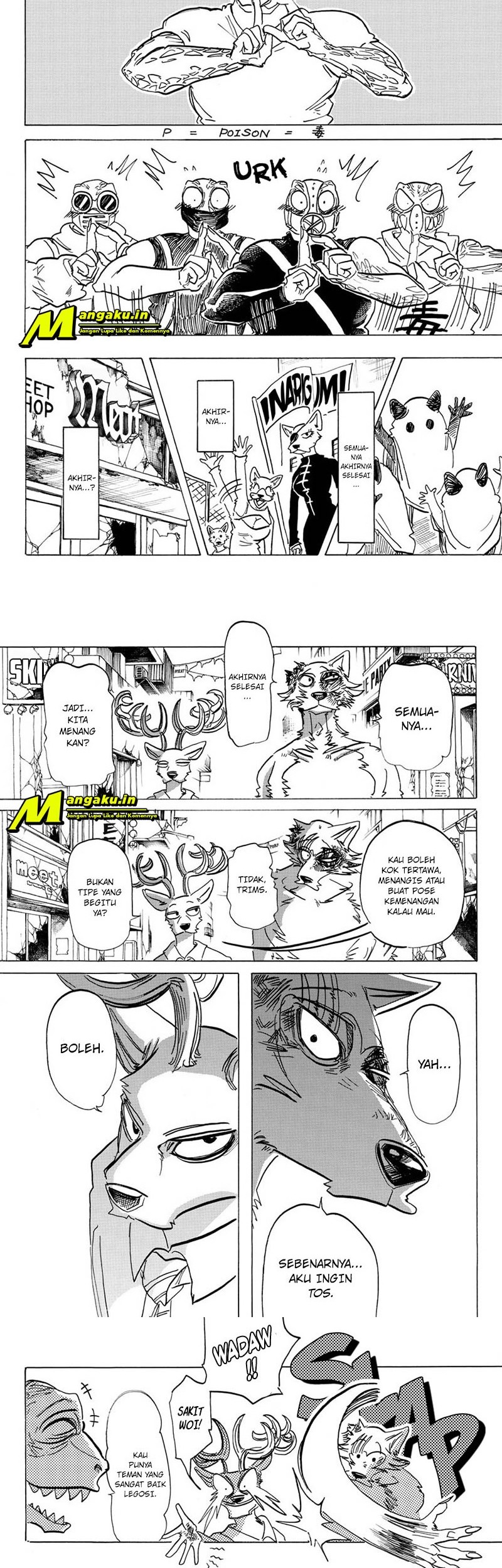 Beastars Chapter 192 - halaman 8