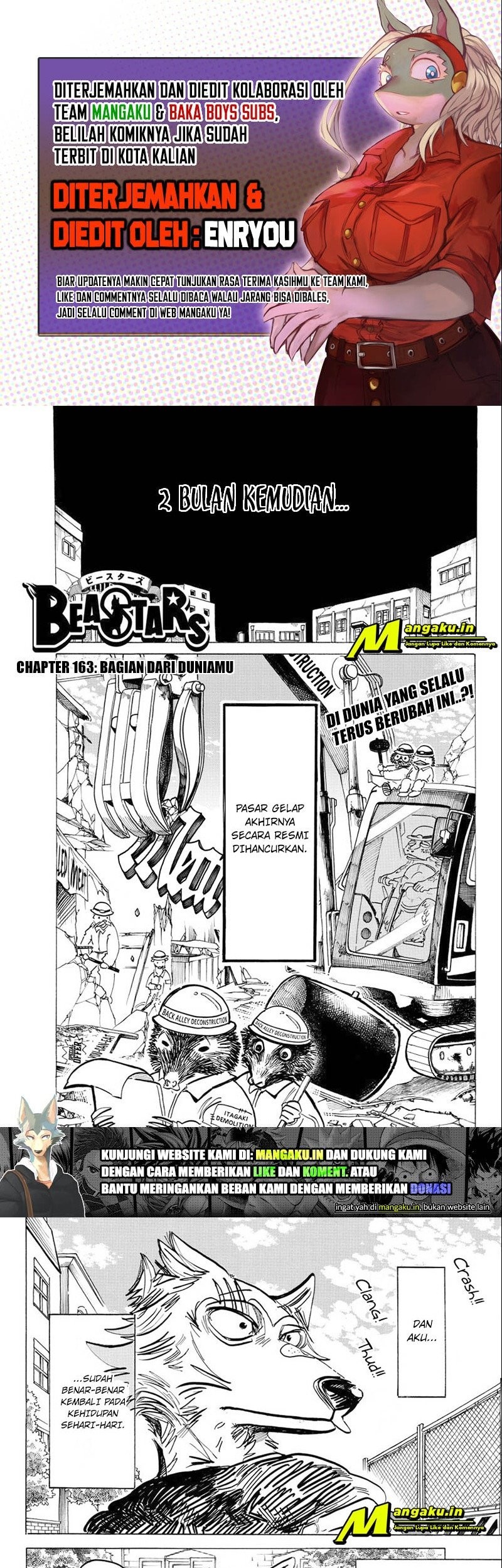 Beastars Chapter 193 - halaman 1