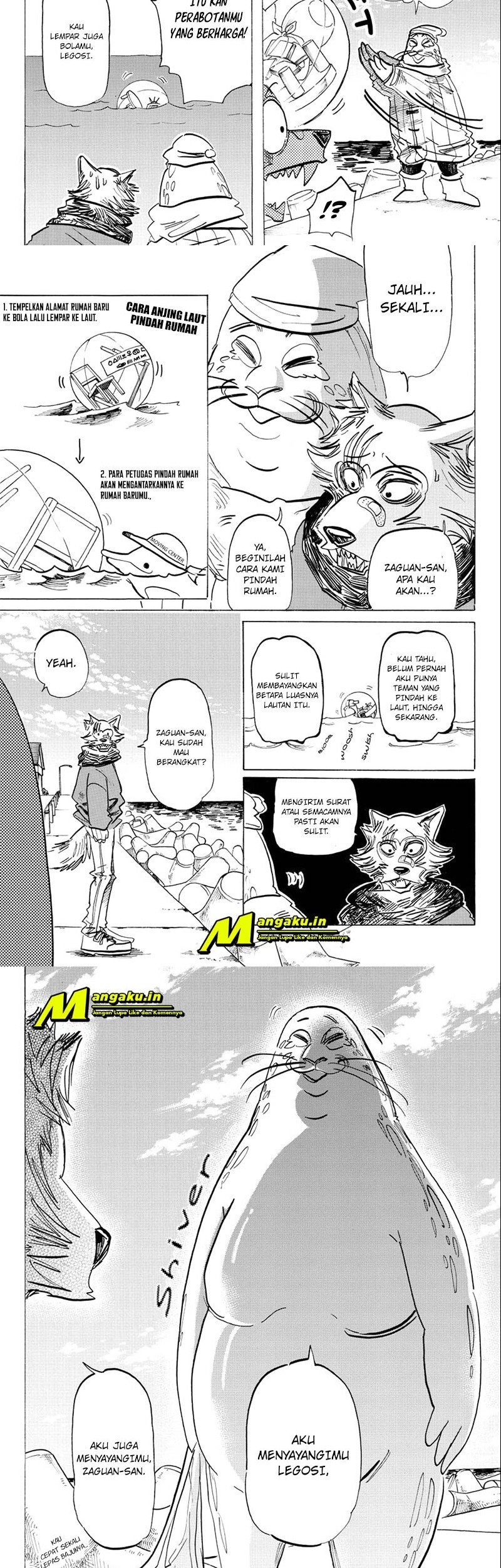 Beastars Chapter 193 - halaman 3