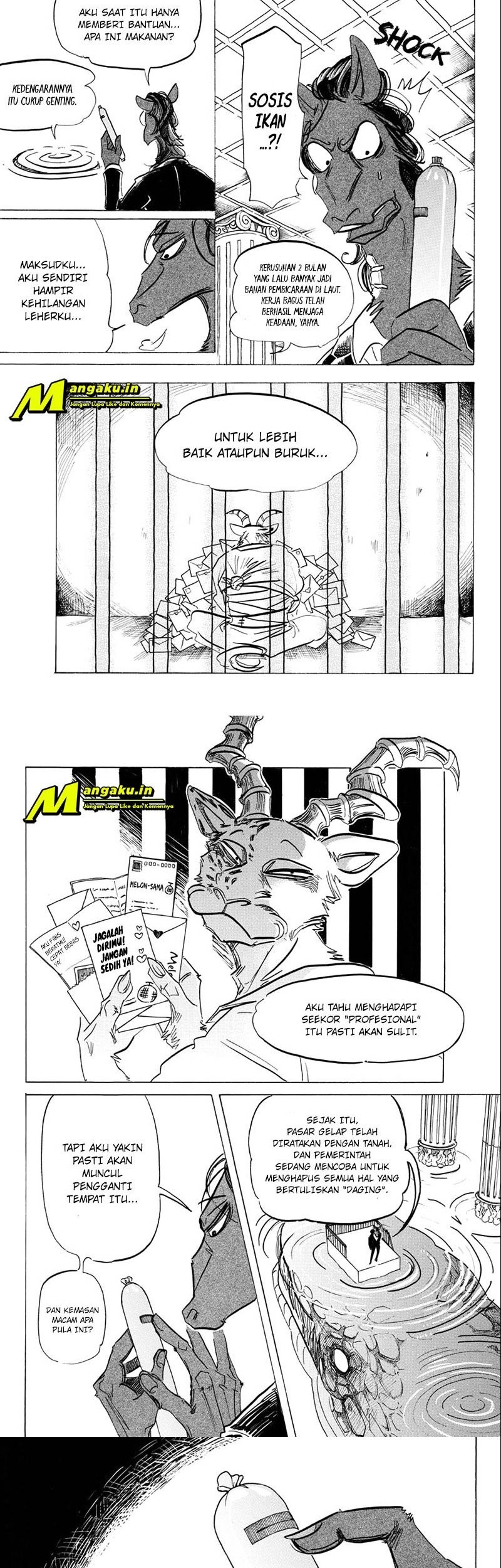 Beastars Chapter 193 - halaman 5