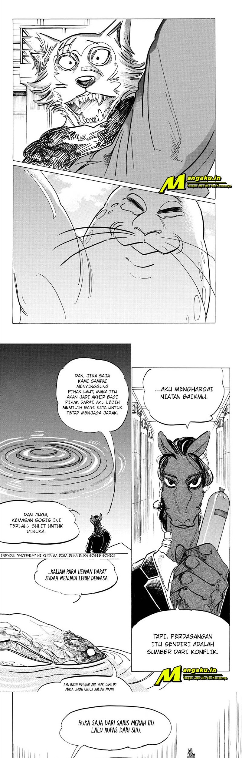 Beastars Chapter 193 - halaman 8