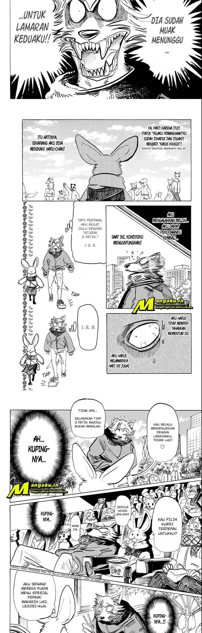 Beastars Chapter 195 - halaman 3