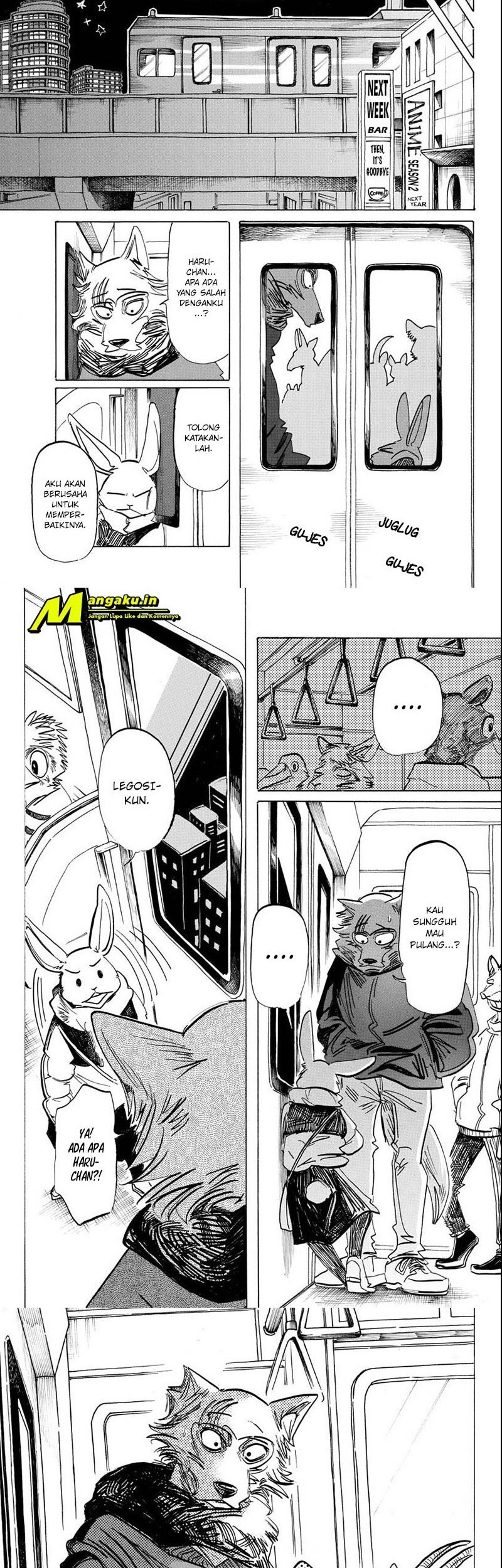 Beastars Chapter 195 - halaman 6