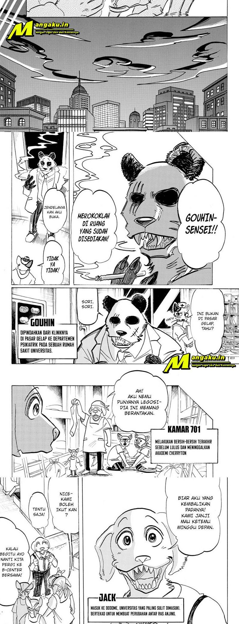 Beastars Chapter 196 - halaman 8
